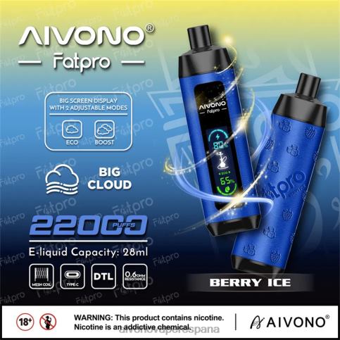 Aivono Fatpro 22000 hielo de baya H682H10 | Aivono Reseñas