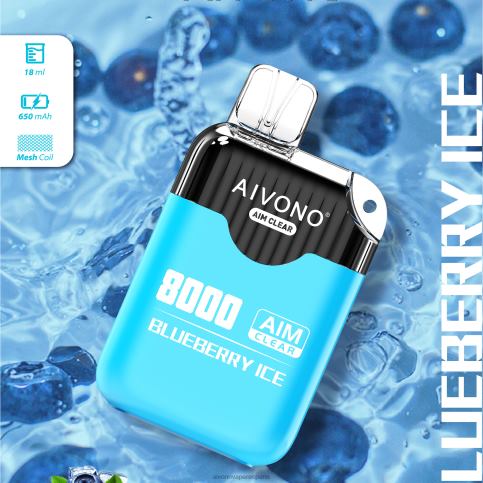 Aivono AIM CLEAR 8000 hielo de arándanos H682H206 | Aivono Reseñas