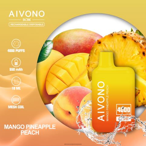 Aivono AIM BOXX 4000 mango piña durazno H682H219 | Aivono Vaper