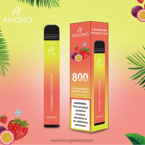 Aivono AIM PLUS 800 fruta de la pasión fresa H682H195 | Aivono Vaper
