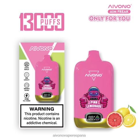 Aivono AIM FREAK 13000 limonada rosa H682H249 | Aivono Vaper Espana