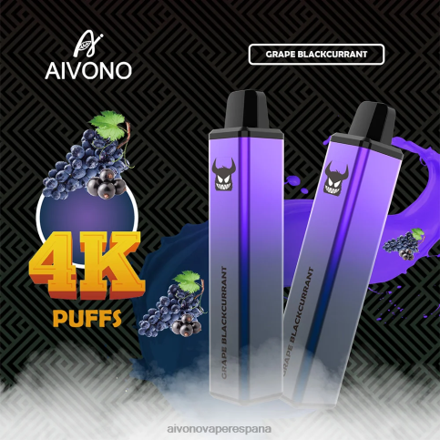 Aivono AIM FREAK 4000 grosella negra de uva H682H259 | Aivono Vaper