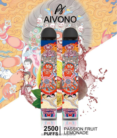 Aivono AIM SNAKE 2500 limonada de maracuyá H682H315 | Aivono Vaper