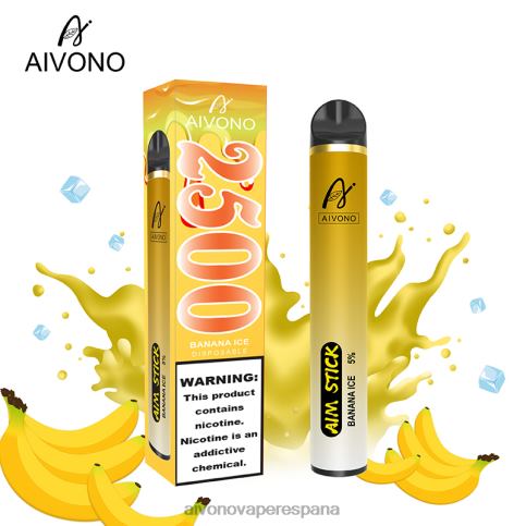 Aivono AIM STICK 2500 hielo de plátano H682H151 | Aivono Vaper